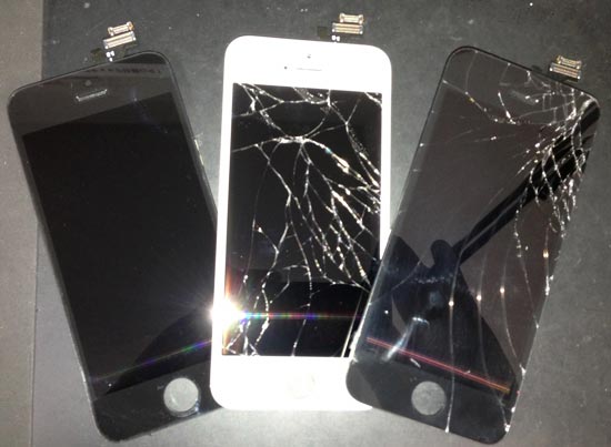 iPhone5修理依頼