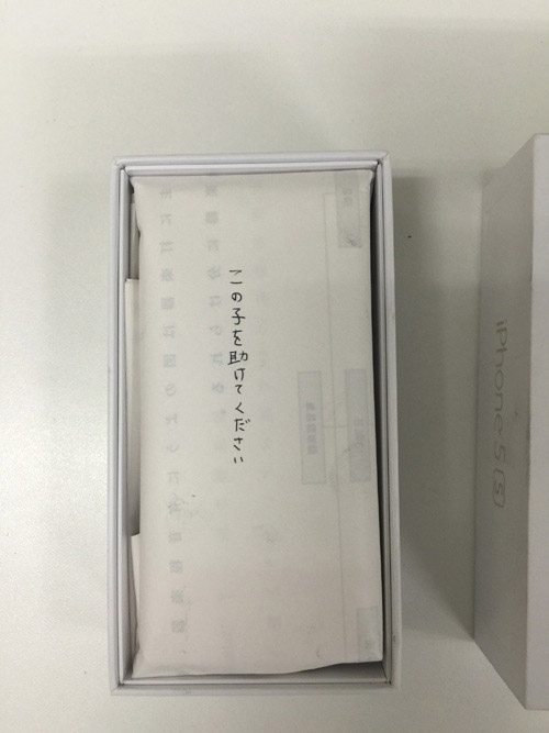 箱を開けると