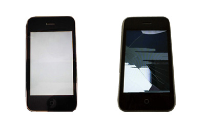 iPhone3G液晶表示不良