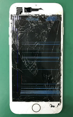 iPhone7液晶表示不良